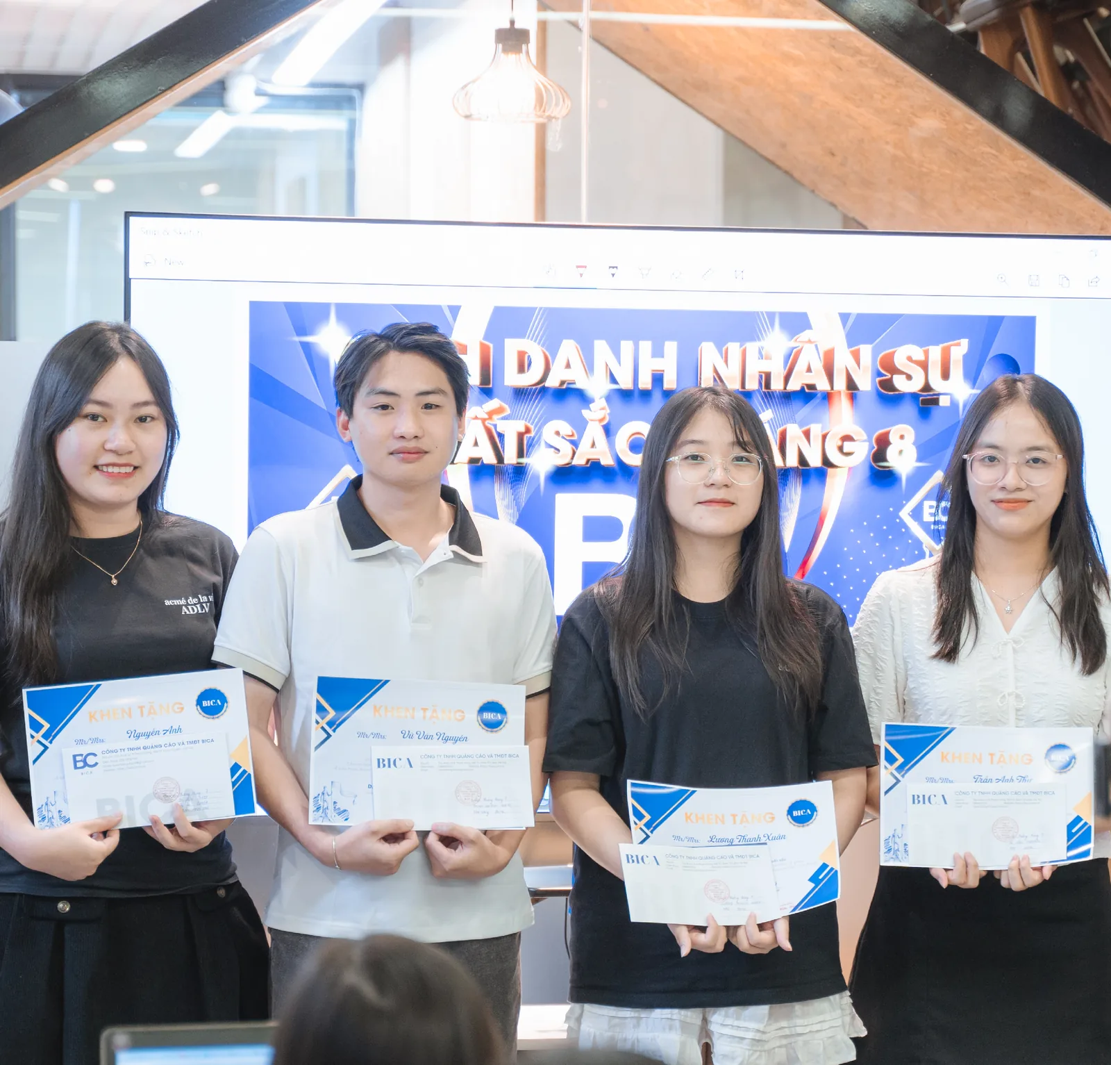 Lễ vinh danh nhân sự xuất sắc của BICA Holdings